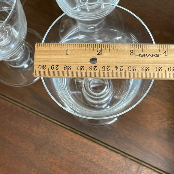 William Yeoward - Hard to Find! Four Lindsay Crystal Drinking Glasses Goblets - Picture 2 of 10